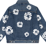 Denim Tears Type-2 All Over Wreath Dark Wash