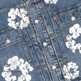 Denim Tears Type-2 All Over Wreath Dark Wash