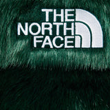 Supreme x The North Face Faux Fur Nuptse Jacket in Green