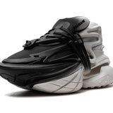 Balmain Unicorn Low "White Black Gradient"