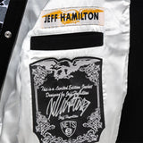 Jeff Hamilton Brooklyn Nets Wool/Leather Jacket