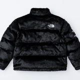 Supreme x The North Face Faux Fur Nuptse Jacket in Black